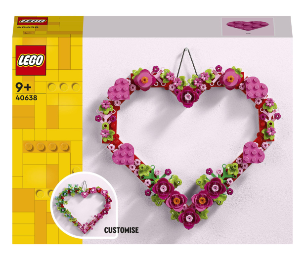 LEGO 40638 Ozdoba w kształcie serca - 1318875 - zdjęcie